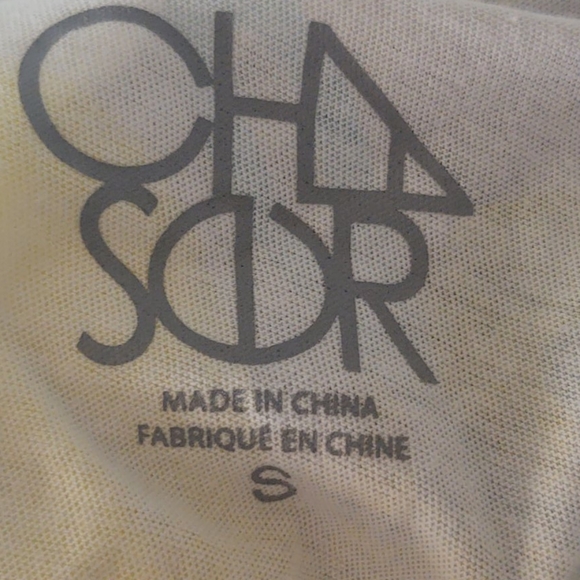 Chaser White Feel The Vibes Tee Size S - Picture 6 of 8